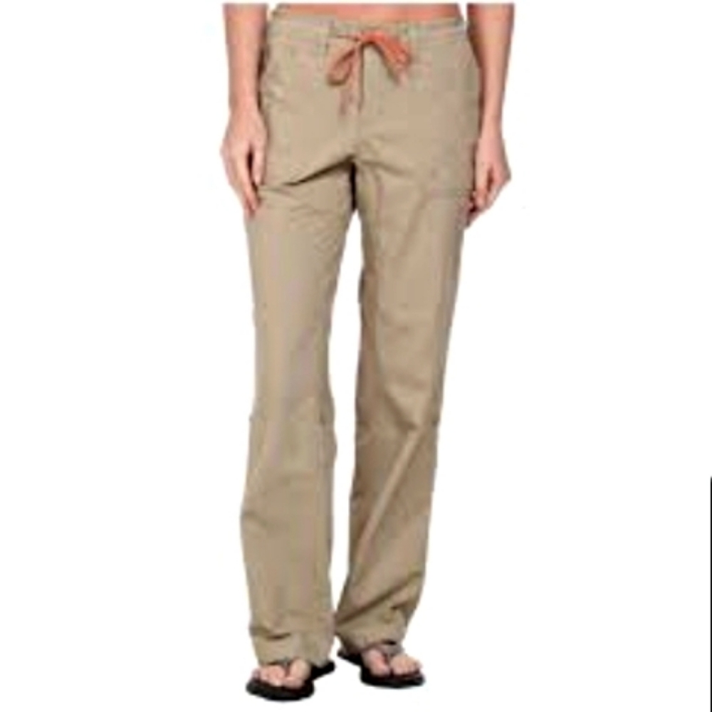 The North Face Women's Horizon II Khaki Pants UPF30 Hiking Size 8